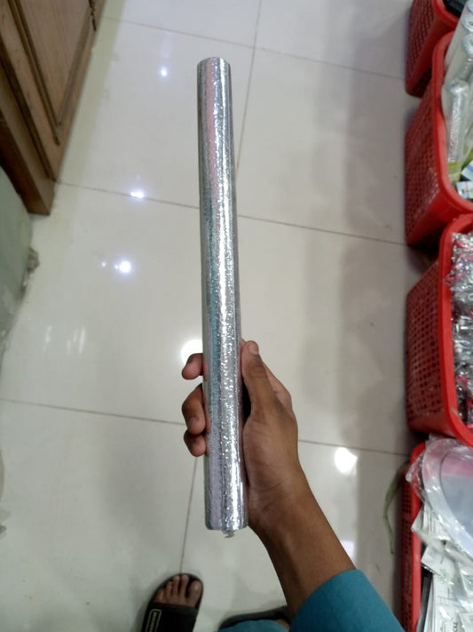 Self-Adhesive Kitchen Oil-Proof Sticker Roll | Waterproof Aluminium Foil Sheet | DIY Wallpaper 60x200cm