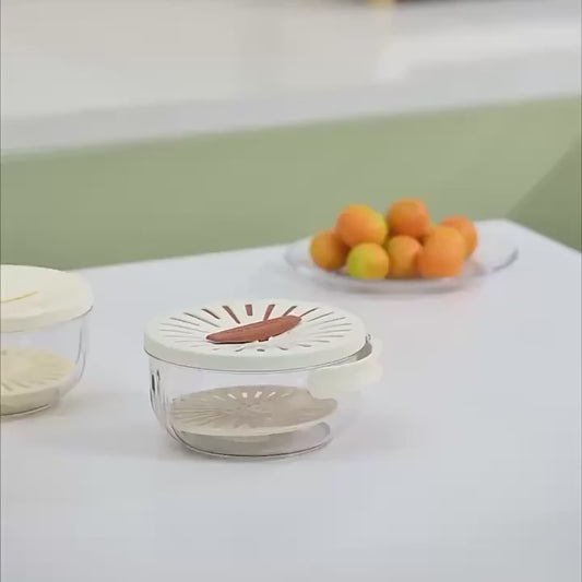 Multi-Functional Vegetable & Fruit Cleaning Basket | Folding Drainage & Storage Box | Fresh-Keeping Kitchen Filter Container - 1 Piece